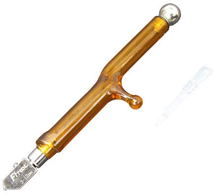 Cortador de vidrio profesional de 3 mm a 12 mm, herramienta de teja de vidrio de carburo de tungsteno auto lubricante, diseño ergonómico, mango de ahorro de mano de obra
