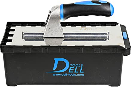 Dell-Tools Set di spatole dentate 4,6,8,10,12 mm + spatola lisciante