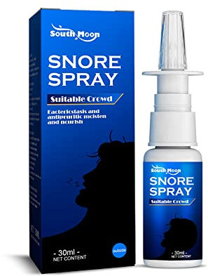 Spray Nasal Anti-Ronflement, Spray Hygiène Nasale Hydratant Extraits de plantes Aide à atténuer le ronflement Aide Contre La Congestion Nasale Et Lapnée Du Sommeil Extraits de plantes 30ml