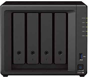 Synology DS923+ 4-Bay Diskstation NAS (AMD Ryzen™ 4 Threads R1600 Dual-Core 4GB Ram 2xRJ-45 1GbE LAN-Port) 4TB Bundle mit 4X 1TB Seagate IronWolf