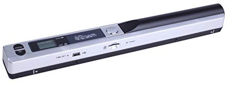 MytaYtTragbarer Handskanner Im A4-format Mit 900 DPI JPG/PDF-format LCD-Anzeige Für Geschäftsbelege Bücher Tragbarer Handhållen Dokumentstab-Scanner Batteribetriebener Scanner, Silber