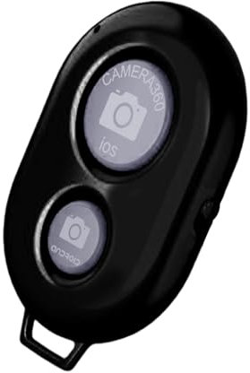 Telecomando per telefono senza fili – Telecomando per fotocamera per telefono cellulare, pulsante selfie, telecomando leggero, per feste, viaggi e vita quotidiana, pratico