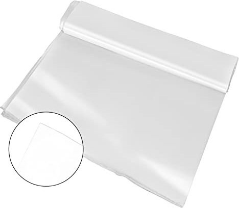 Agricultural Greenhouse Film Clear Plastic Farm Crops Vegetable Cover UV Resistant Polyethylene Covering Plants Flowers For Beginners DIY Use(8x25FT)