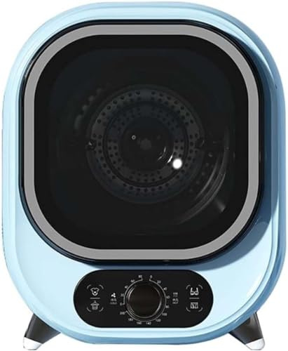Asciugatrice portatile, capacità 5 kg, asciugatura a centrifuga da 0,8 kg, design ventilato ad alta efficienza energetica per piccoli spazi