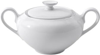 Villeroy & Boch 10-4636-0960 Anmut Platinum No. 1 Zucker-/Marmeladendose, Porzellan