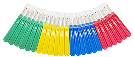 Ouyatoyu 24 Pieces Colorful Seam Ripper Tool Handy Stitch Ripper Sewing Ripper for Opening Removing Seams and Hems