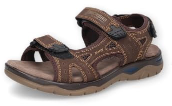 Dockers by Gerli Herren Trekking Sandalen, Männer Sandalen,Outdoorsandalen,sportsandalen,Sommerschuhe,Freizeitschuhe,Schoko,44 EU