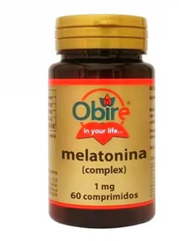 Melatonina 60 compresse - con Escolzia californiana, Passiora, Melissa, Tiglio e Valeriana- Combatte insonnia, aiuto per dormire