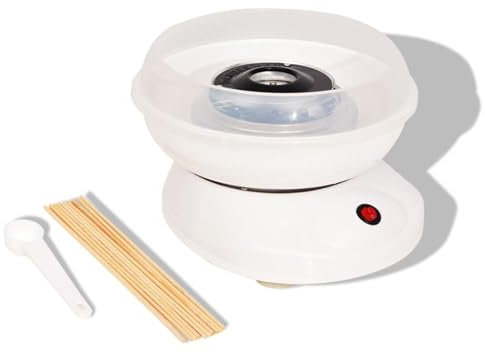 qohoio Macchina per Lo Zucchero Filato 480 W Bianca,Cucina e Pranzo,Elettrodomestici,Macchine Zucchero filato-50510