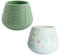 Tidy Tot Dinky Cup 50ml Offener ausbalancierender trinklernbecher ab 4 Monate, BPA-freies Silikon, Extra klein für schmale Münder und kleine Hände | Baby Trinkbecher 2 Pac, Sprinkles & Sage