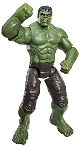 Hasbro Marvel Spider-Man: Brand New Day, Titan Series, Hulk, action figure, giocattoli di supereroi da 29,7 cm per bambini e bambine, dai 4 anni in su