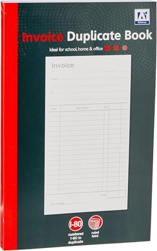 Send It By Stationery 1-80 Invoice Duplicate Book, A5