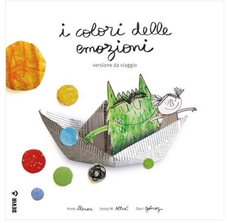 DEVIR I Colori delle Emozioni Edizione da Viaggio – Gioco da Tavolo Educativo per Bambini tratto dal libro di Anna Llenas, 2-5 Giocatori, 4+, Edizione in Italiano