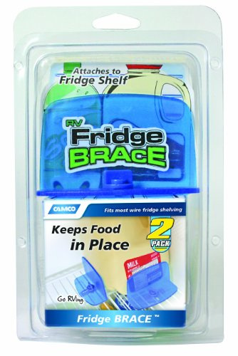 Camco 44033 Fridge Brace - Set of 2