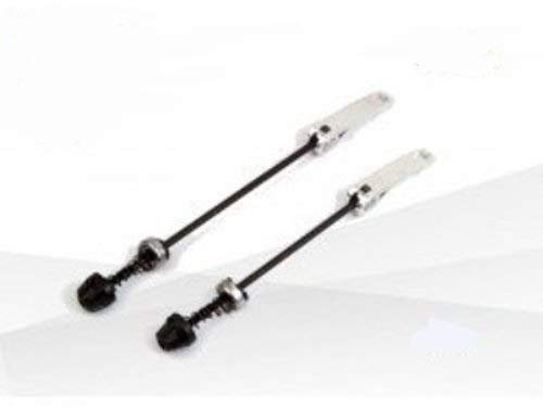 2 Pasadores Rueda Bici, Bicicleta Tornillo con Cierre rápido para Rueda Delantera y Trasera