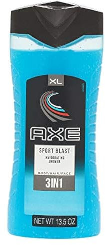 Axe, Bodywash Duschgel Sport Blast 3in1 400ml XL, Peach
