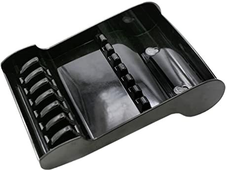 Storage Box Hair Cutting Scissors Rack Hairdresser Storage Organizer Barber Clipper Case Clipper Head Storage Case Tray Hairdressing Tool Organizer Lipstick Comb Plastic