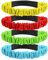 TOYANDONA 12pcs 3 Legged Race Bands, Elastic Three Legged Race Bands Relay Race Games for Kids Adults Birthday Carnival Party Outdoor Family Games