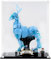 iCUANUTY Acrylic Display Case for Lego Harry Potter Expecto Patronum 76414, Dustproof Storage Display Case for Lego 76414 Toy Car, for Lego Lovers (Display Case Only), Size: 25 x 22 x 38 cm