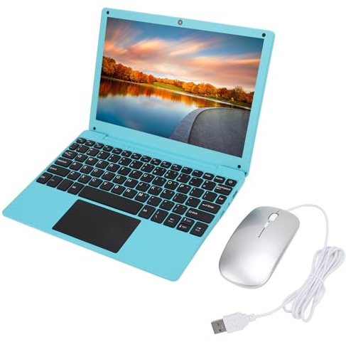 Ordenador portátil de 10.1 pulgadas, procesador de cuatro núcleos, para pequeña empresa, Android 12.0, enchufe UE