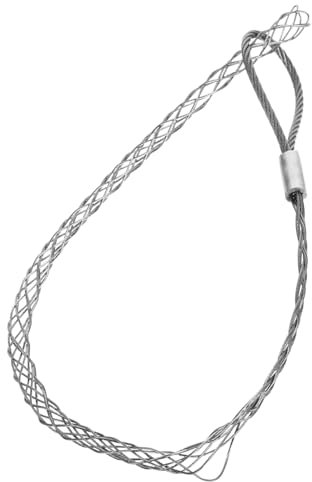 ASAKKURA Power Wire Mesh Cover Cable Puller Galvanized Flexible Mesh Rope for Electrical Cable Pulling for Wire Management