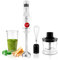 Ufesa Stabmixer Stellar Max TouchSpeed 1500W, Digitalanzeige, Variable Touch-Geschwindigkeit, 4 Hochleistungsklingen, Ergonomisch, Spritzschutz, Messbecher, Emulgierer und Zerkleinerer