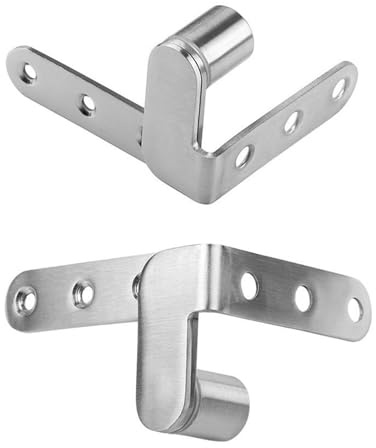 Cuscinetto girevole ad alta resistenza, cerniera girevole per porta domestica, 2 pezzi, in acciaio inox per albero girevole, per casa, magazzino, guardaroba, accessori per mobili per libri, armadio