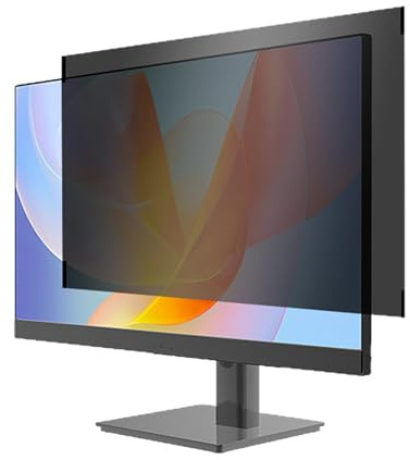 VBESTLIFE Filtro de Pantalla de Privacidad para Ordenador de 24 Pulgadas para Monitor Panorámico con Relación de Aspecto 16:9, Antideslumbrante, Imán Extraíble, Antiarañazos