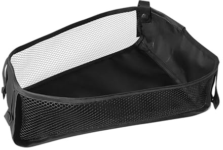 Organizer Per Passeggino In Rete - Cestino Portaoggetti Da 42 Cm, Borsa Da Trasporto Extra Large, Supporto Traspirante E Durevole | Accessorio Per Carrello Della Spesa Da Viaggio Per Utilizza