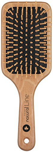 Fripac-Medis - Natural Line - Brosse en Bois d'Érable - Brosse Plate à 9 Rangs