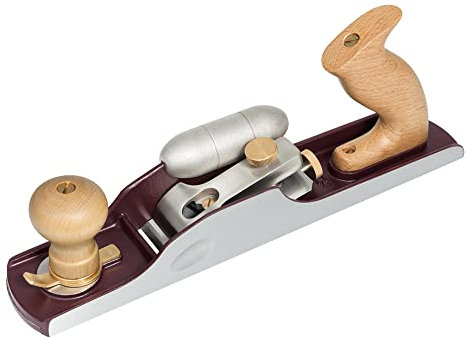 DICTUM® Langer Flachwinkel-Schlichthobel Nr. 62, Hot Dog rechts, SK4-Eisen