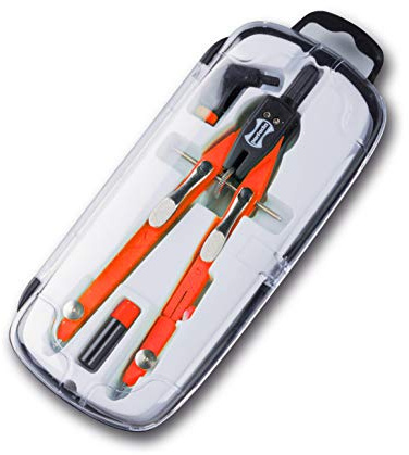 Alevar Compasso Balaustrone Rapido set 3 pezzi lineaFluo Arancio