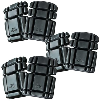 WORK IDEA Weiche Knieschützer, Arbeitshose, Knieschützer, Zertifikat EN14404 TYP 2, Parkettgärtnerei, Flexible Knieschützer, 2 Paar