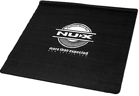 Nux Schlagzeug-Teppich Drum-Rug 130x130cm Schwarz