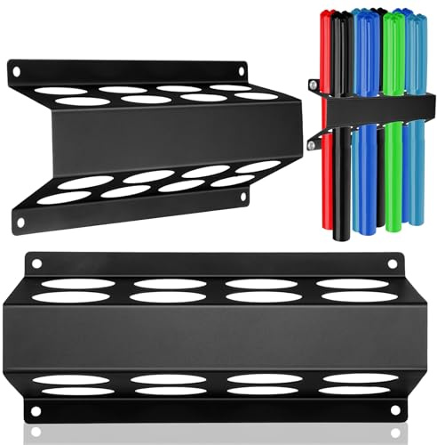 DoubleFill 8 Slot TIG Welding Rod Holder Storage Tubes Rack Welding Filler Rod Tubes Organizer Wall Mount Container Shelf for Welder Table