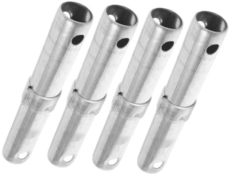 French标题 : Lot De 4 Goupilles De Couplage Pour ÉChafaudage, Connecteurs En Acier Q195, Accessoires Robustes Avec Connecteurs GalvaniséS, DiamèTre 36mm, Espacement 8cm, IdéAl Pour La SéCurité