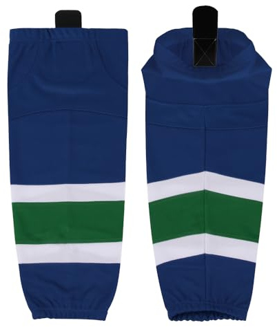 CHKEYS Calze da hockey professionali per allenamento della squadra di hockey su ghiaccio, per ragazzi e adulti, St05-blu, Medium