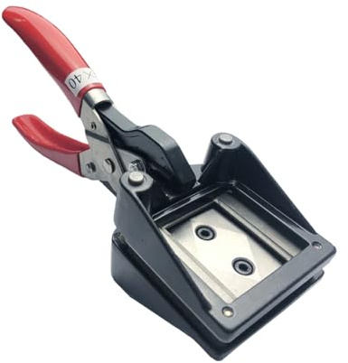 Taglierina fotografica in metallo resistente, pinza portatile per punzonatura per fotografia professionale all ' aperto e uso in ufficio Taglierina per carta in metallo Taglierina per esterni