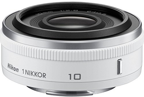Nikon JVA101DB Objectif 1 Nikkor 10mm f/2,8 Blanc Laqué