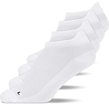 Snocks - chaussettes running homme et Femme - 4 paires - socquettes avec technologie Anti-Ampoules, Respirantes et Durable - Adaptation Parfaite - Taille 35-50