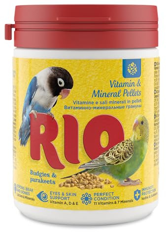 RIO Vitamin and Mineral Pellets For Budgies and Parakeets