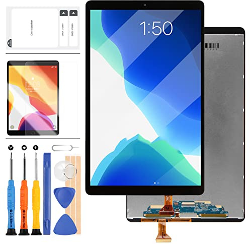 LADYSON Bildschirm-Ersatz-Kit für Samsung Galaxy Tab A 2019 SM-T510 SM-T515 T510 T515 LCD-Display Touchscreen Digitizer Glas Montage Reparaturteile