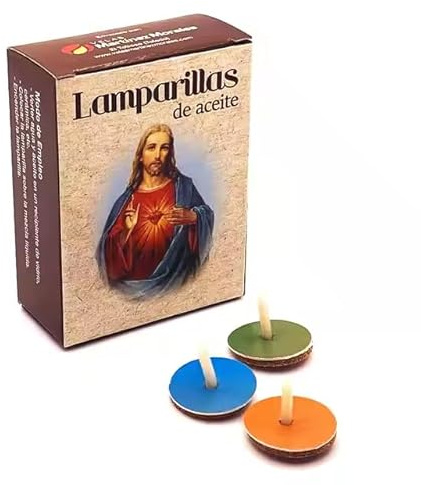 42 Lamparillas Mariposas Velas de Aceite 3 Cajas Colores Surtidos Vela Lámpara