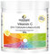 Vitamin C Pulver - 500g - mit 1156mg Vitamin C pro Tagesdosis - 100% pures Calcium-L-Ascorbat ohne Zusatzstoffe - magenfreundlich | Warnke Vitalstoffe - Deutsche Apothekenqualität