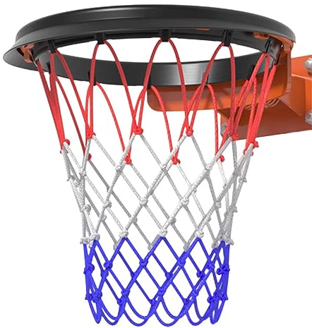 Rete da Basket Portatile Universale in TPU per Canestro da Basket - Sostitutiva per Tutte le Stagioni - Adatta per Scuole e Parchi Domestici