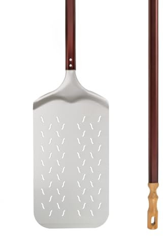 BLUE FARM | Pala forata in lega alluminio 22 x 40 cm - h 170 cm