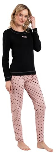 Italian Fashion Pigiami da Donna Manica Corta | Pigiama Donna Estivo e Primaverile | Pigiama Corto Morbido e Confortevole | Due Pezzi con Maglietta e Pantaloncini Corti S-XXL