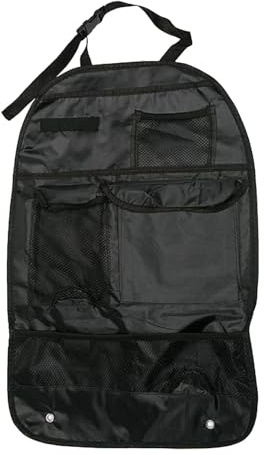Organiseur de siège arrière de voiture – Rangement pour dossier de siège de voiture, protection arrière imperméable | Protection enfant pour siège arrière, organiseur de voiture multi-poches pour