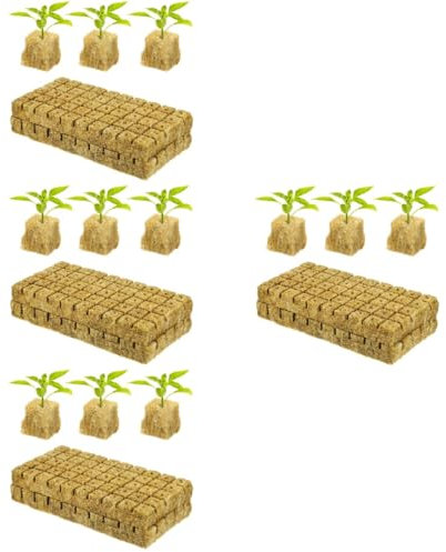 SUPVOX 4 Set Coltura La Pianta Cresce A Cubetti Spine Vegetali Radicamento Coltivazione Delle Piante Cubi Di Clonazione Cubi Per La Propagazione Delle Piante 100 Pezzi * 4