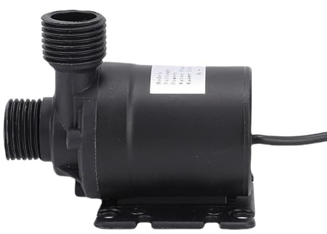 DC 12V, Solar Circulation System Quiet Pump, High Pressure 800L / H, 5m Lift, IP68, Zirconia Ceramic Shaft, 70cm Cable, Suitable for Fountain, Pond, Solar System